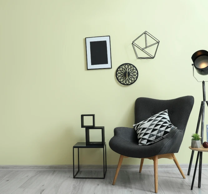 green wall